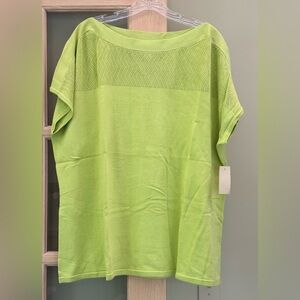 Coldwater Creek Green Short Sleeve Top